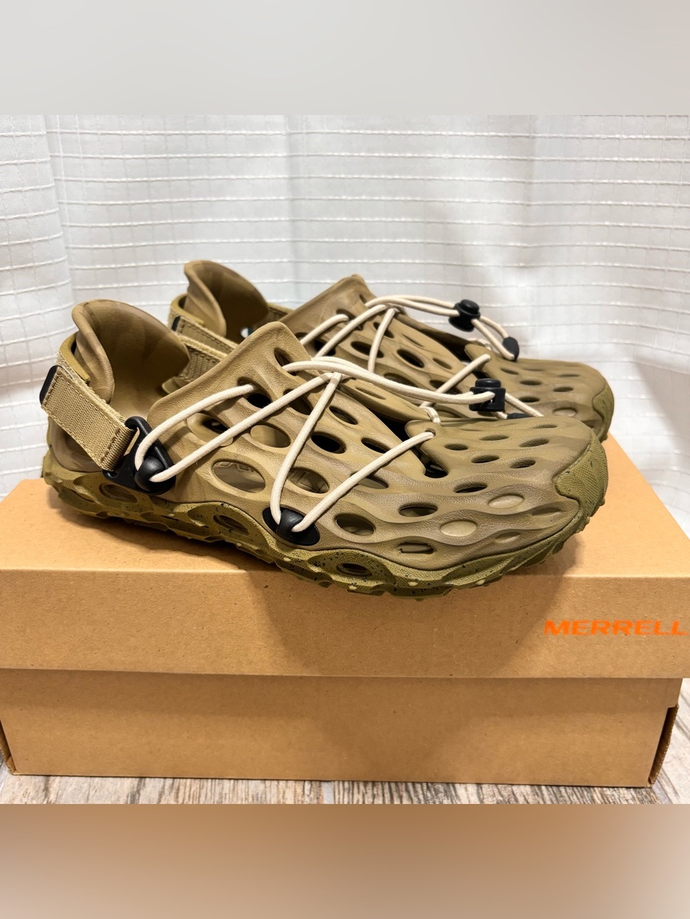 Merrell Hydro Moc Water Friendly Clog Coyote Foam FloatPro Slip On Womens 5